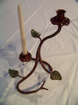 Wrought Iron Candle Holders